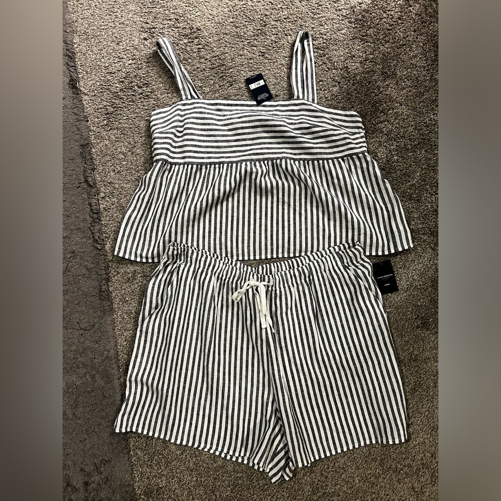 Lucky Brand Linen Tank set